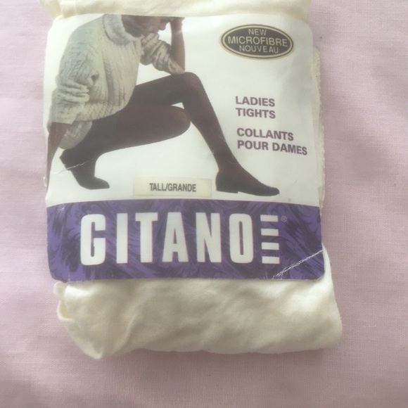 🇨🇦 MICROFIBRE LADIES TIGHTS - IVORY/PEARL - Picture 6 of 15